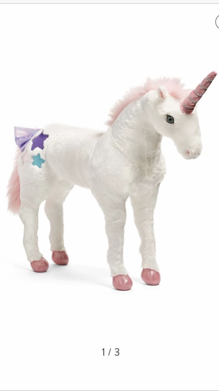 BNIB Melissa and Doug Giant Plush Unicorn