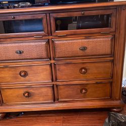 Tv Stand And Side Drawers