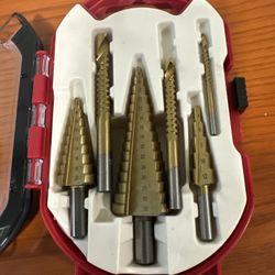 6pcs drill set titanium 