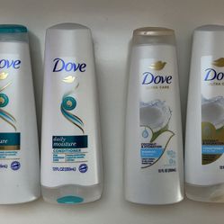 Dove shampoo & conditioner pairs