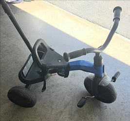 Tricycoo Toddler Tricycle with Parent Push Handle