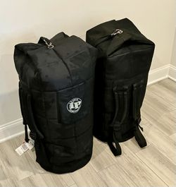 Pair of Latin Percussion LP-540 Quilted Padded Conga Bags – Excellent Condition