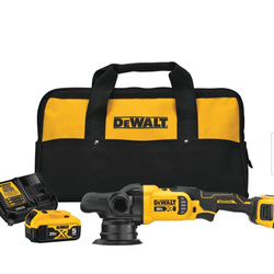 DEWALT 20V Max Xr Cordless Polisher Kit, Variable-Speed, Random Orbit, 5-Inch