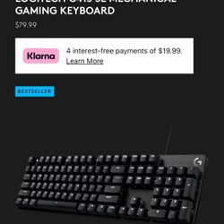 Logitech G413 SE Full-Size Keyboard 