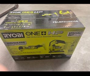 Ryobi ONE+ HP 18V Brushless Cordless Multi-Tool and Jig Saw Kit (Tools Only) PBLMT51JS01SB