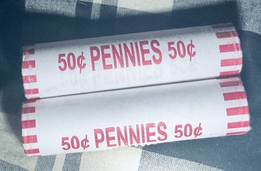 2025 Unopened Uncirculated Penny Rolls ( 2 )