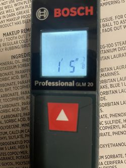 Bosch electric tape measure