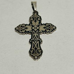 925 Sterling Silver Pendant Cross