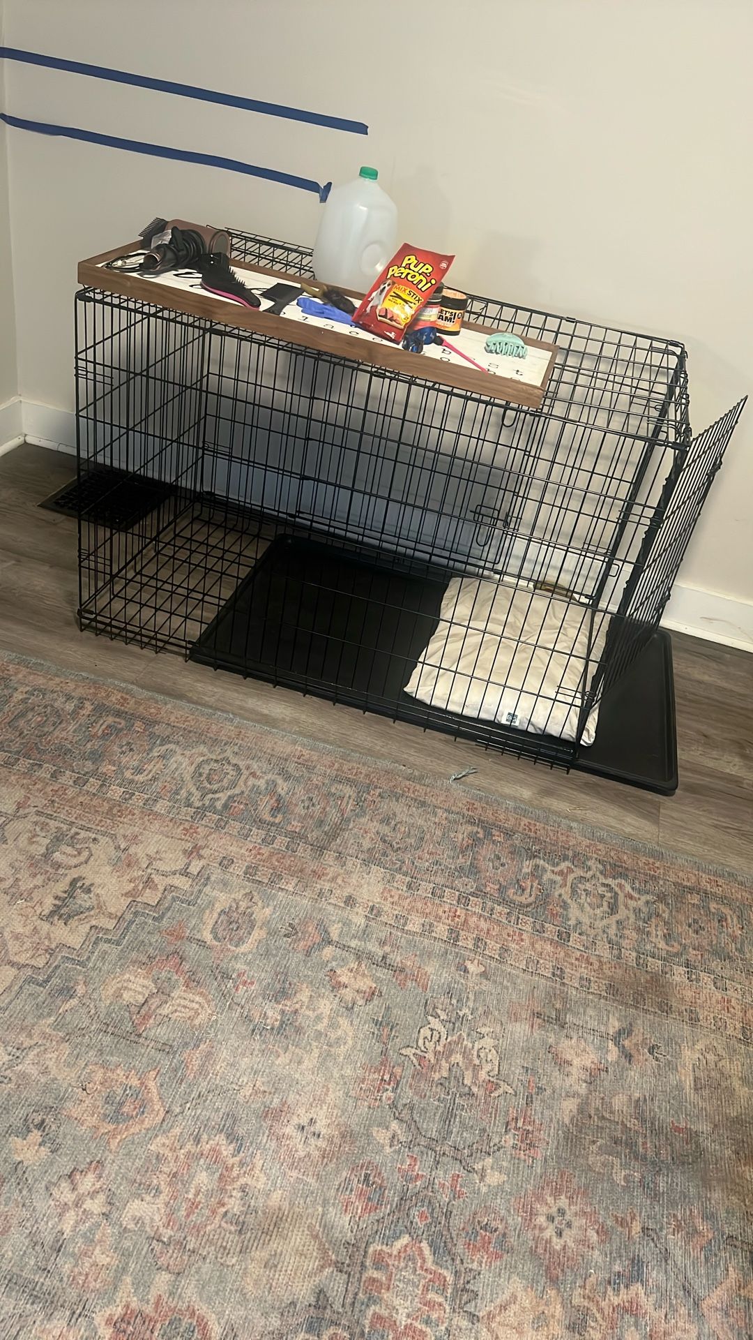 XL Dog Cage W/ Two Entrances