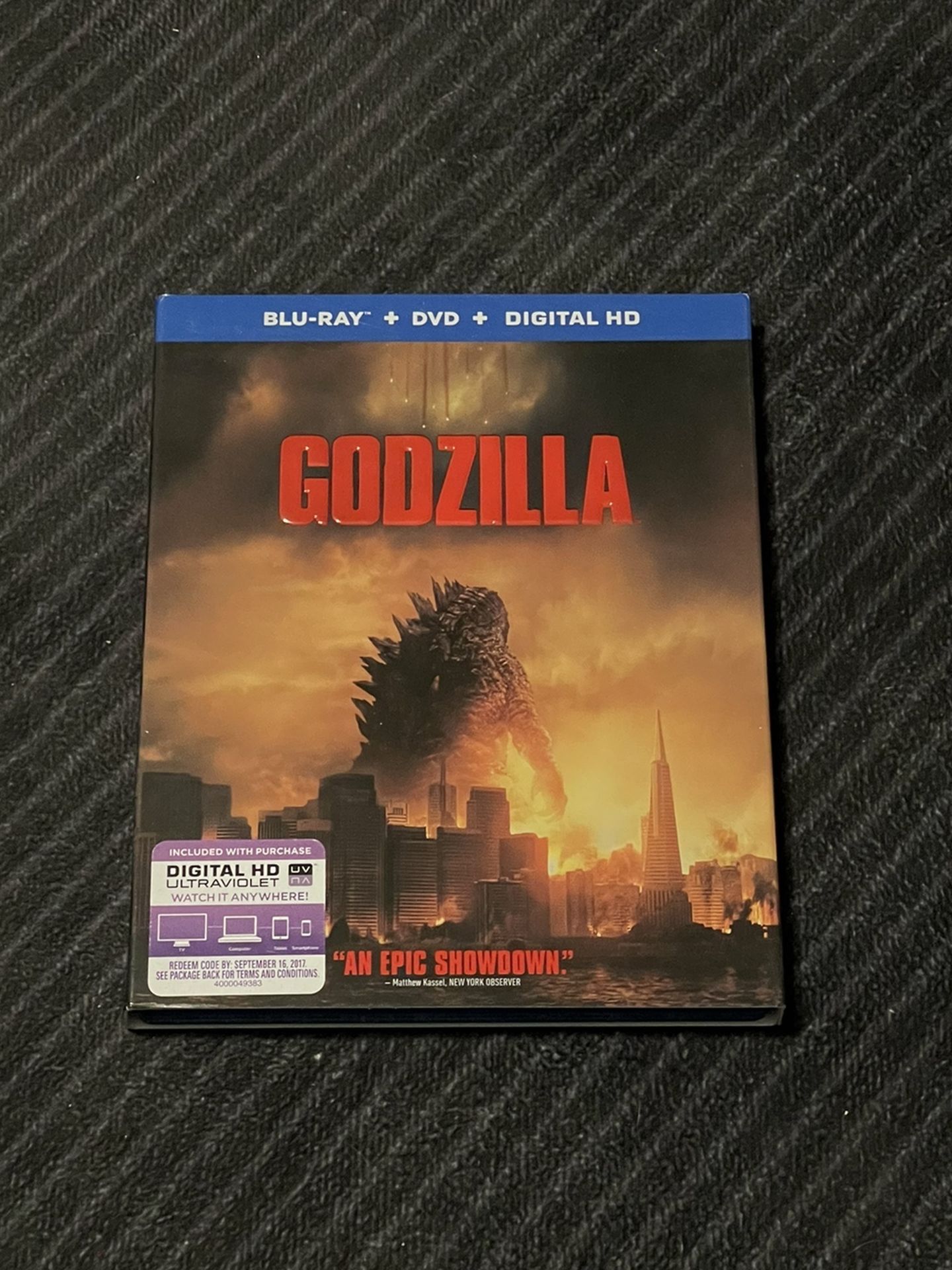 Godzilla 2014 Blu-ray