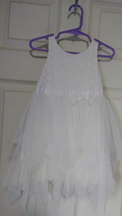 2T white Easter dress