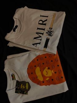 bape and amiri shirts