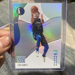 Luka Doncic Silver Rookie Card
