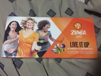 Zumba Fitness Gold Live it up DVD Set