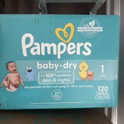 Pampers $25 120ct