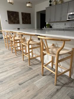 Wishbone Counter Stools
