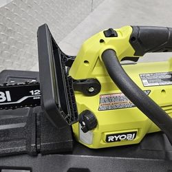 New 12" Ryobi 40V chainsaw kit