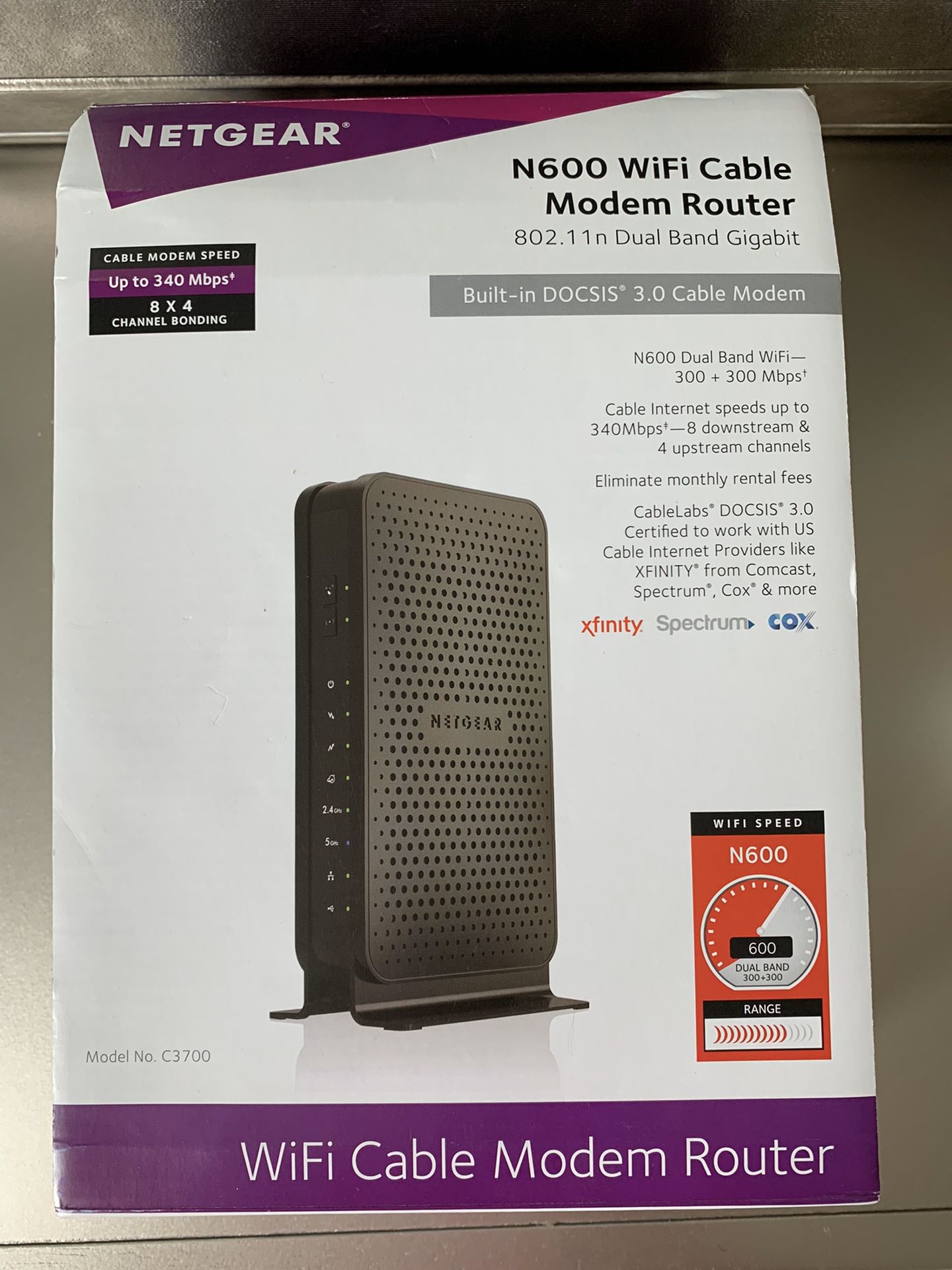 WIFE Cable Modem Router