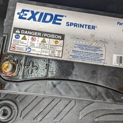 Exide S24 Battery 600 Cca