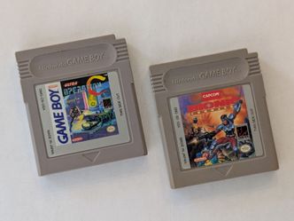 Gameboy Contra Operation C and Bionic Commando
