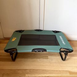 Life is Good Green Small Dog Cot Bed Place