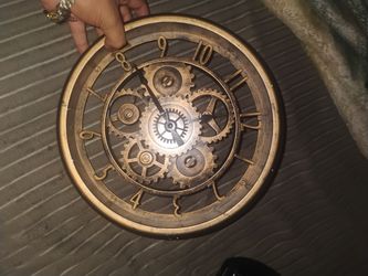 Steampunk Gear Wall Clock
