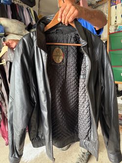 Members Only Black Leather Jacket