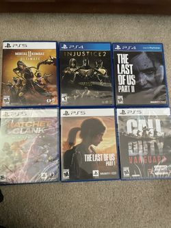 PS5/PS4 Video Games
