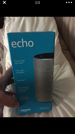 Echo new open box never used
