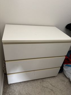 Large White Dresser