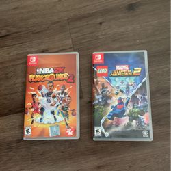 Nintendo Switch Super Hero’s 2 And NBA2k Playgrounds 2