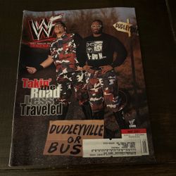 WWF Magazine May 2001 Dudley Boyz Cover