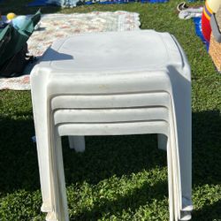 Plastic End Tables