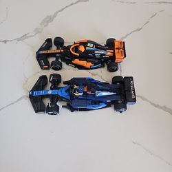 2 F1 Lego Race Cars