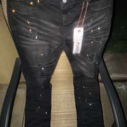 Purple Jeans Size 34