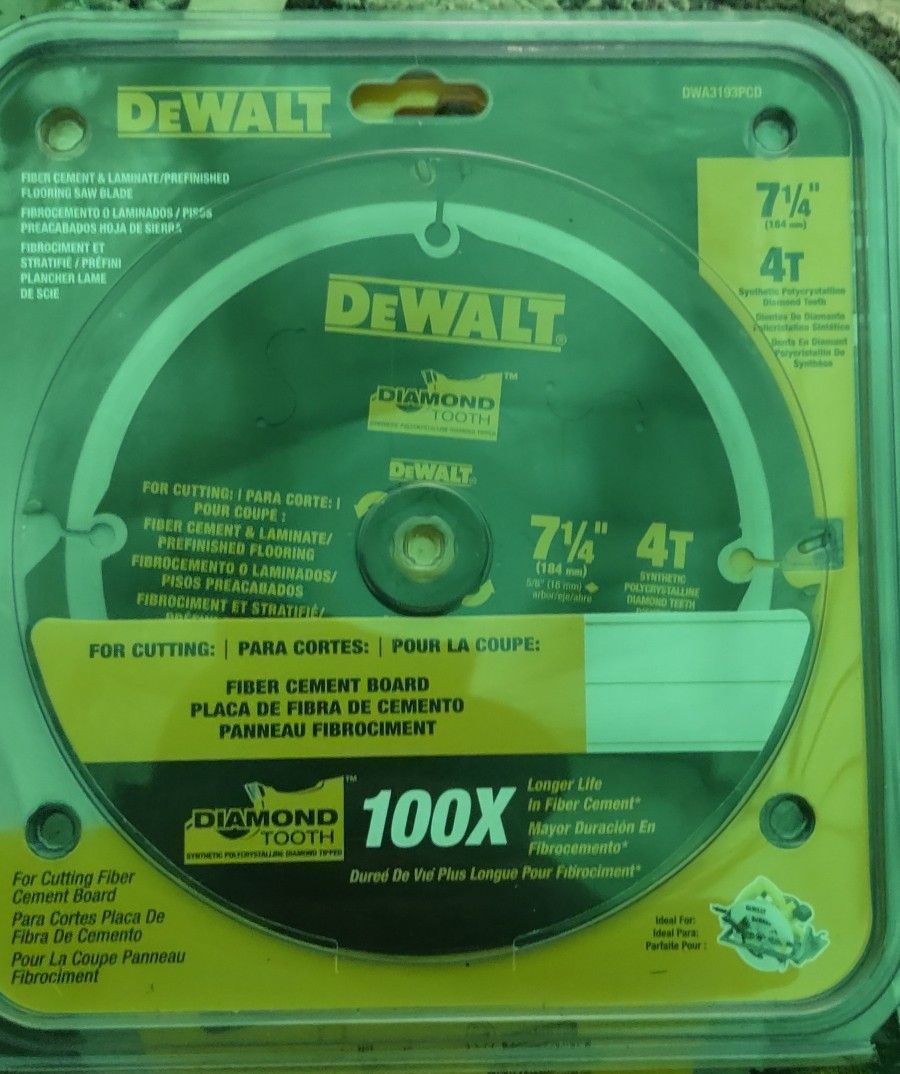 Diamond Edge Circular Saw Blade For Cement Board And Laminate Flooring