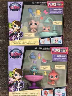 New littlest pet shop play set - rare