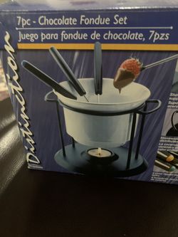 7pc chocolate foundue set -New