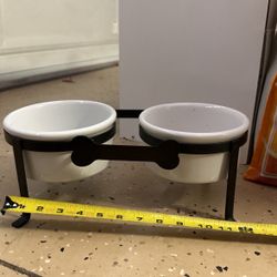 Dog Bowls With Stand