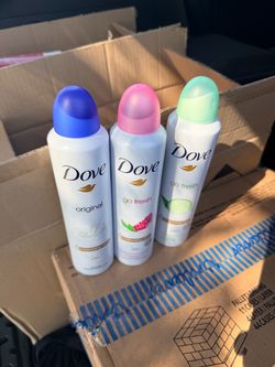 Dove Deodorant Spray 3-Pack Assorted Scents