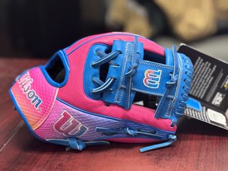 Wilson A2000 1786SS 11.5” Autism Blue / Flamingo Pink I-Web – NWT