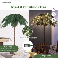 Christmas Holiday Palm Tree 