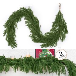 6 Ft Christmas Pine Garland(brand new)