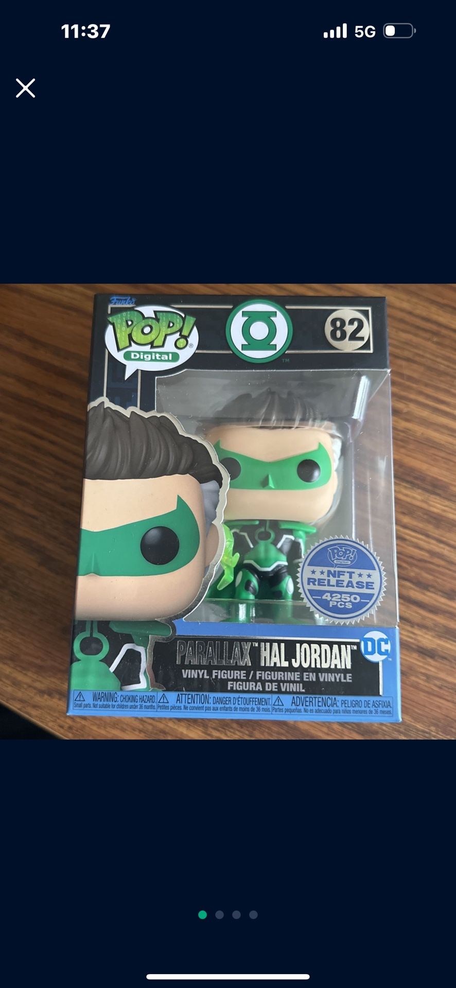 Funko Pop Green Lantern #82 1 Of 4250