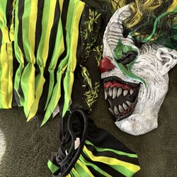 Costume Neon Chaos Clown 