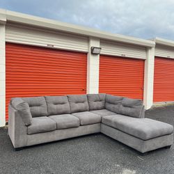 Gray Sectional Couch