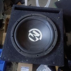 Memphis Audio Subwoofer 