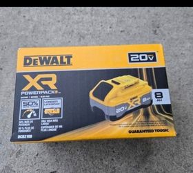 Dewalt 20v Battery 8.0 Ah XR Powerpack Brand New