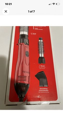 REVLON - RV440RED1 - Hot Air Brush Kit for Styling & Frizz Control damaged box