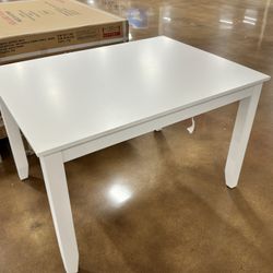Seaside White Dining Table Perfect For Apartments New In Box